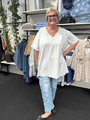 rummelig tshirt som er til pluspigen fra sigensgaard.dk