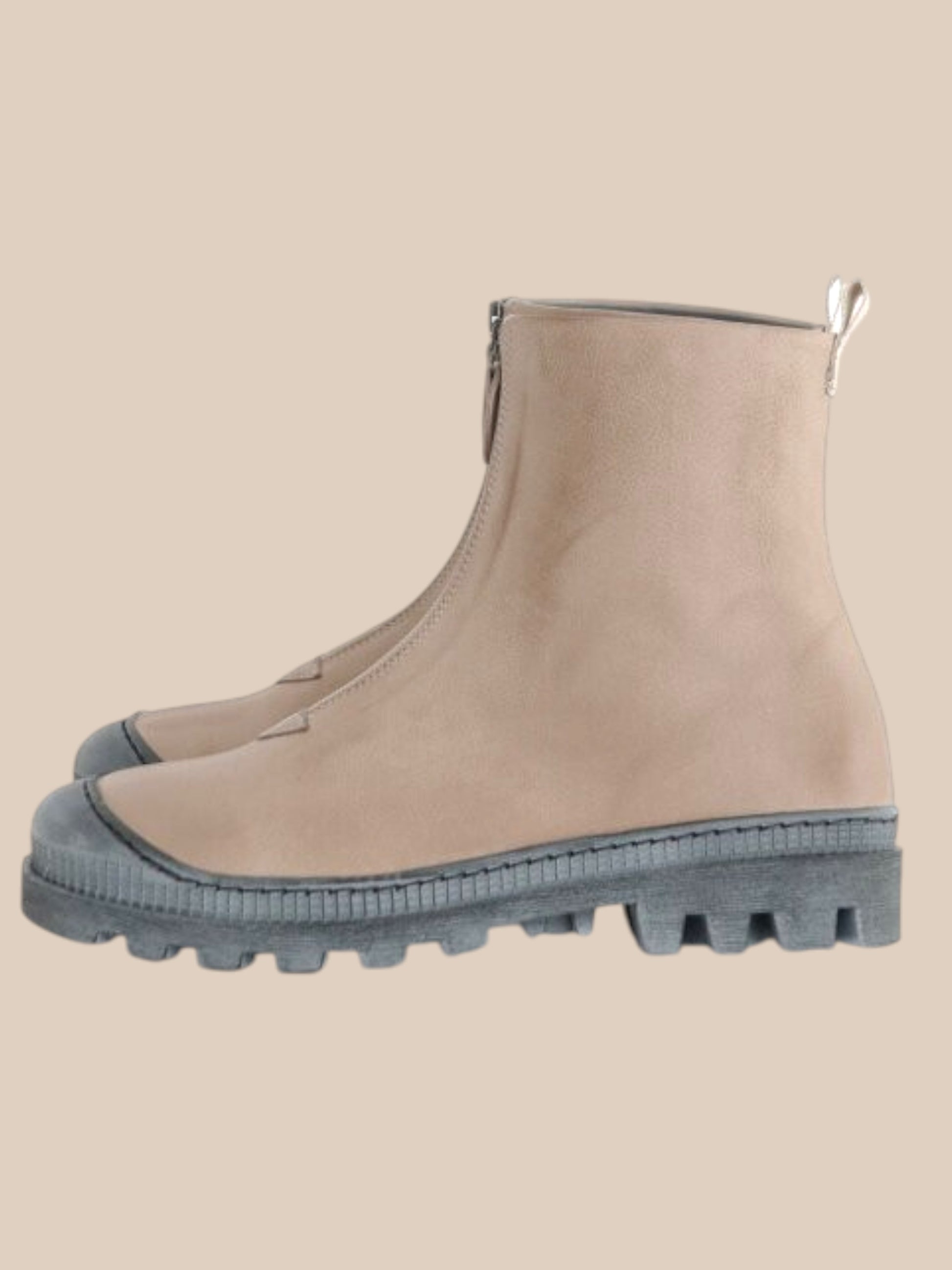 Lofina støvler i sand farvet smuk og rå støvme