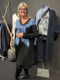 plussize sort kjole fra gozzip