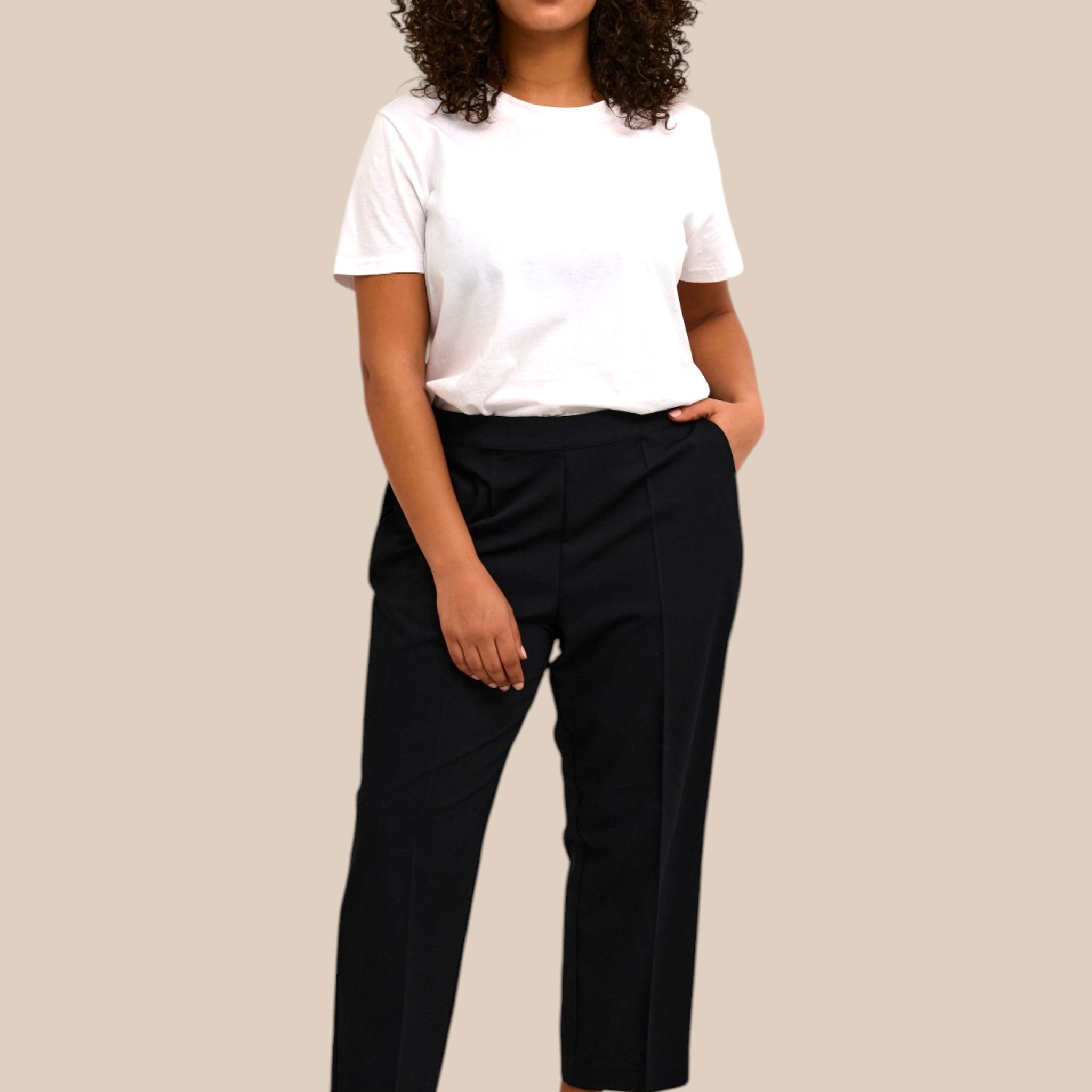 Kaffe Curve - Sakira cropped pants