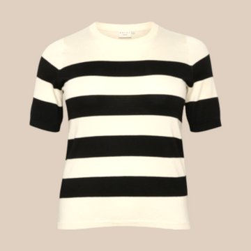 Kaffe Curve - Malia stribet strik