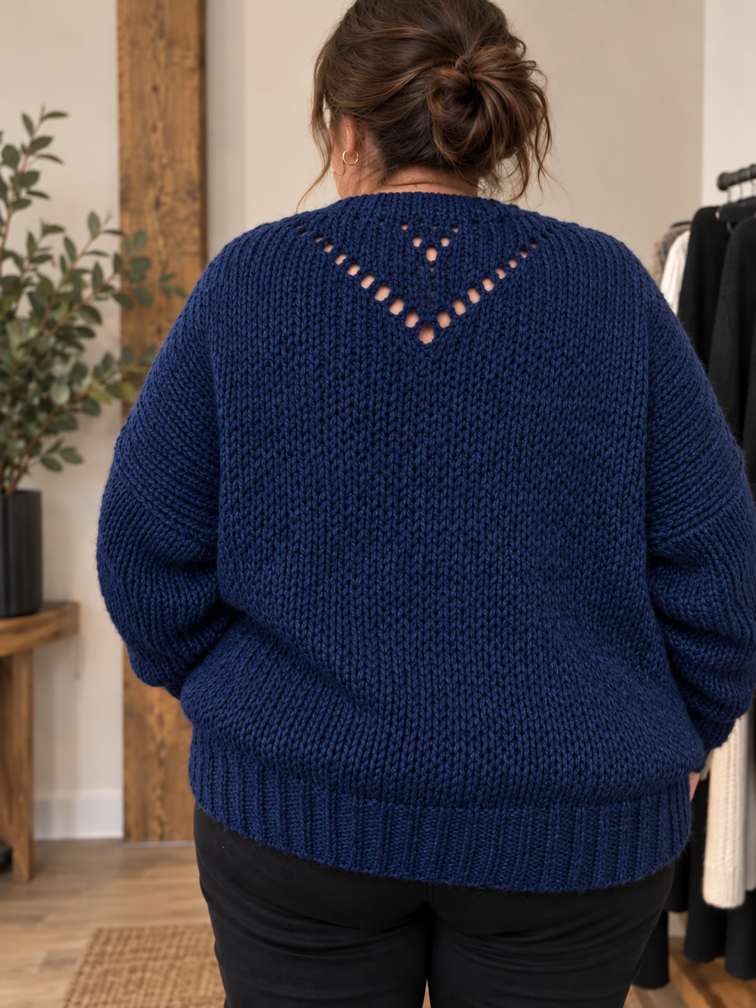 Sigensgaard - Anna plussize strik