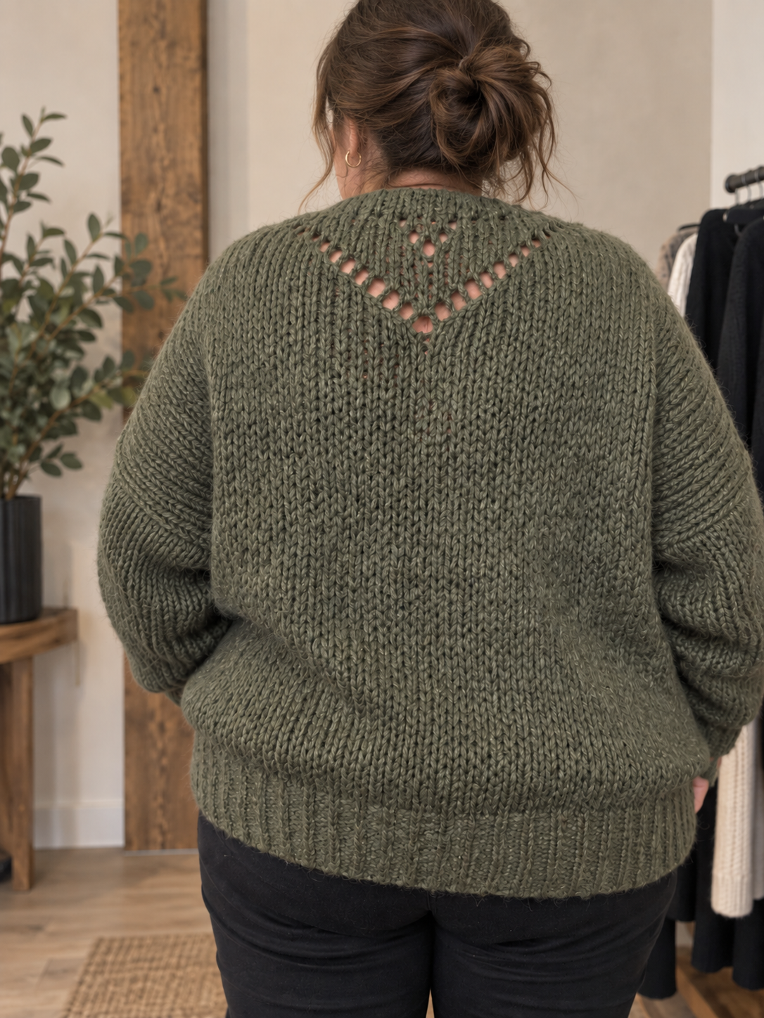 Sigensgaard - Anna plussize strik