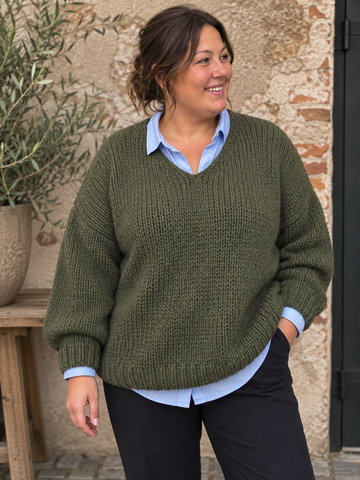 Sigensgaard - Anna plussize strik