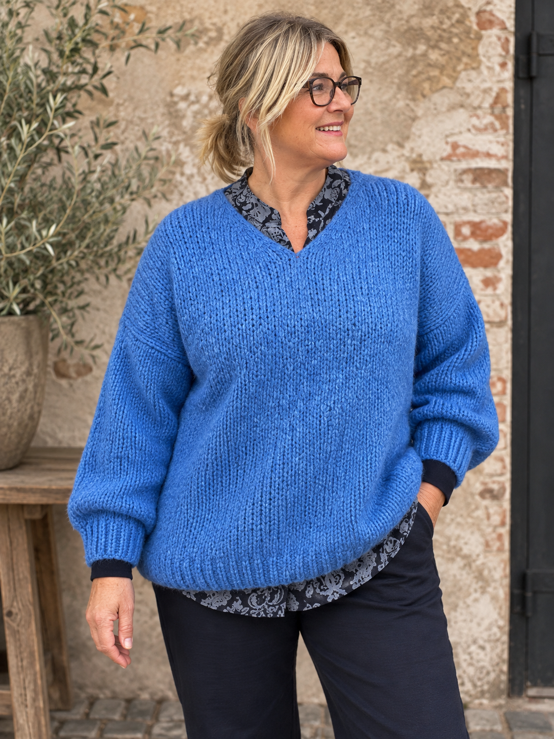 Sigensgaard - Anna plussize strik