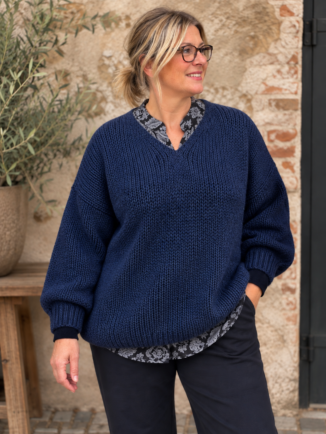 Sigensgaard - Anna plussize strik