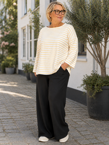 Sigensgaard - Sille Stribet T-shirt
