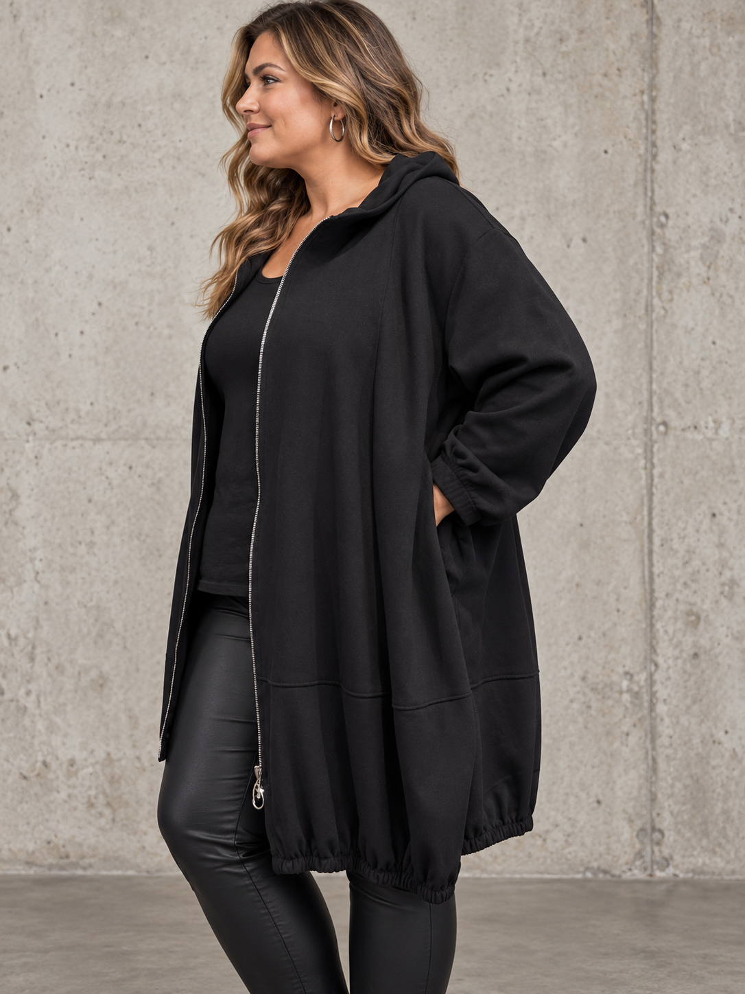 Jytte plussize cardigan