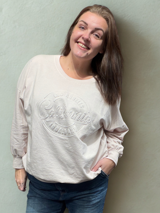 Lækker plus size bomuldssweatshirt som findes i mange forskellige farver. Den er dejlig rummelig i facon og kan bruges op til en str. 50+