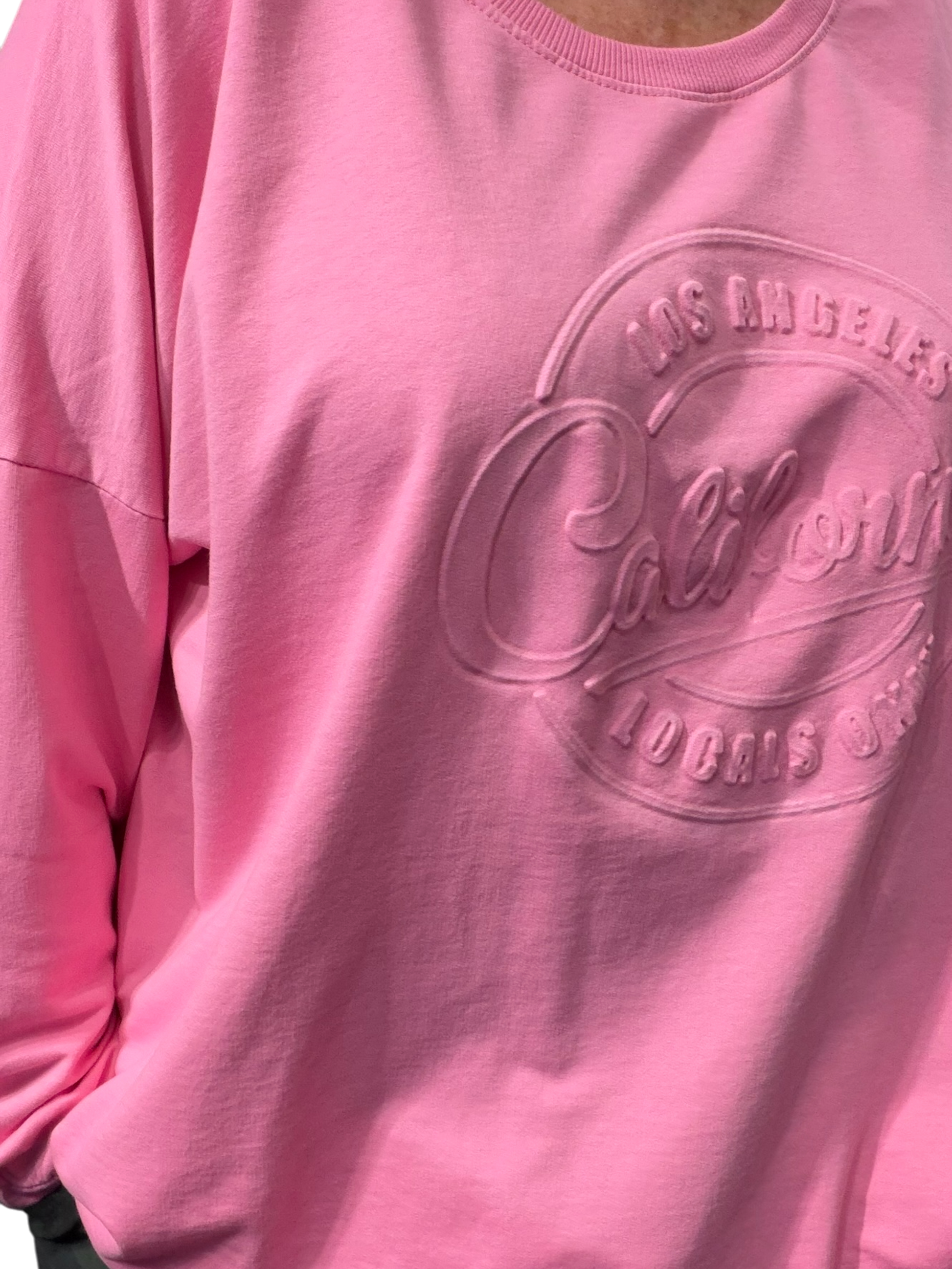 Lækker plus size bomuldssweatshirt som findes i mange forskellige farver. Den er dejlig rummelig i facon og kan bruges op til en str. 50+