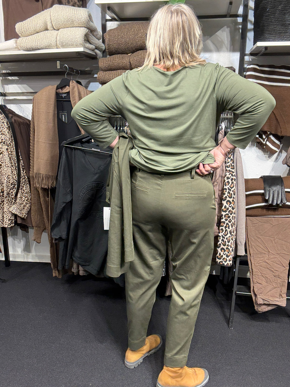Kaffe Curve - Leana Chino Bux 7/8