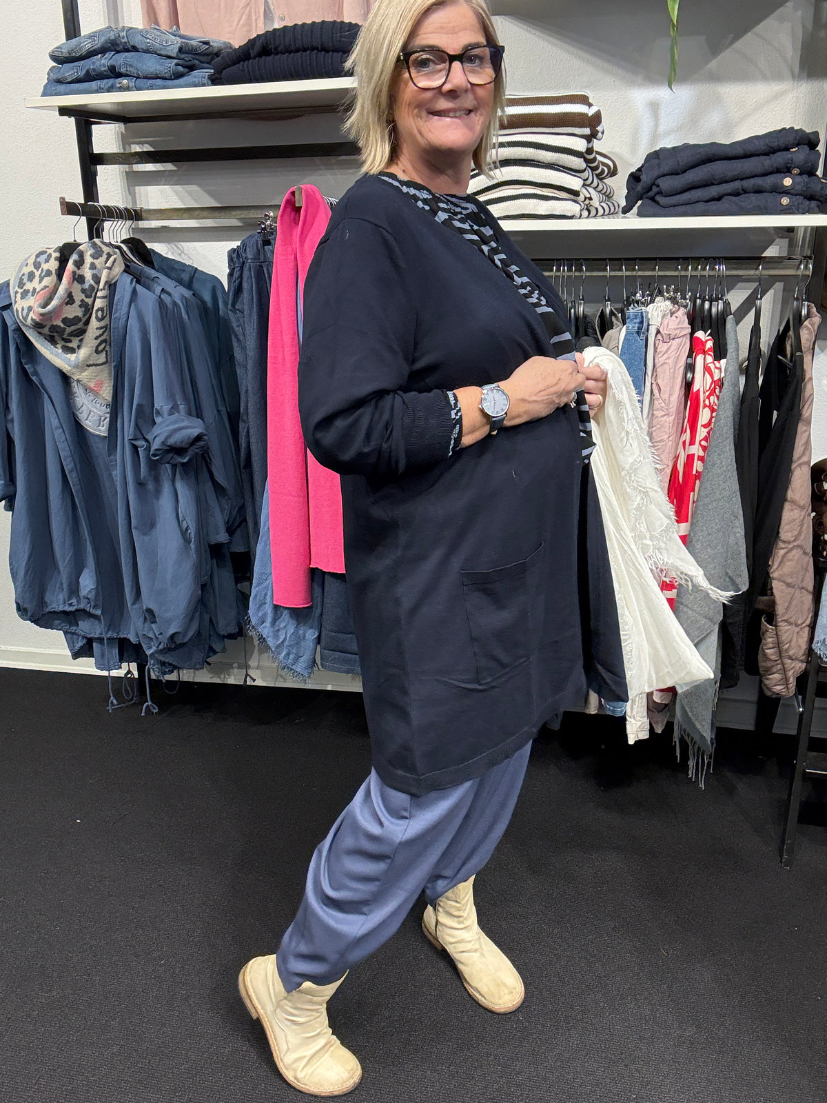 Sandgaard - SG132 lang cardigan