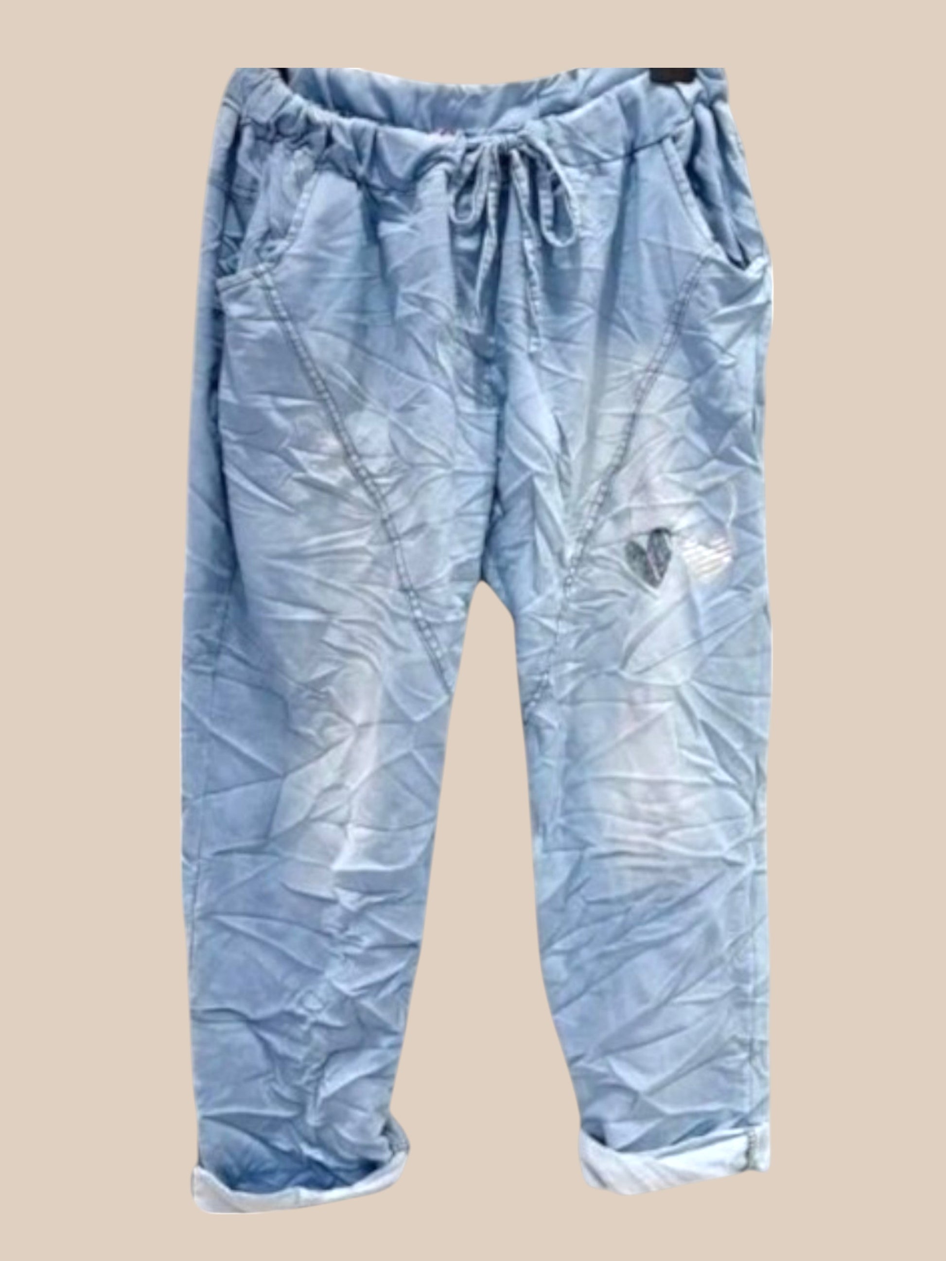 lolli bløde jeans i en afslappet kvalitet og facon plussize hos Sigensgaard.dk