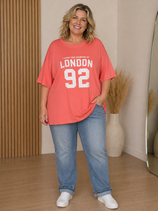 London bomulds T-shirt er sigensgaard egen og fåes i flere farver og 2 størrelser ren bomuld 
