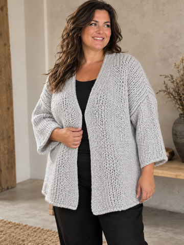 Sigensgaard - Kuba Plussize Strik Cardigan