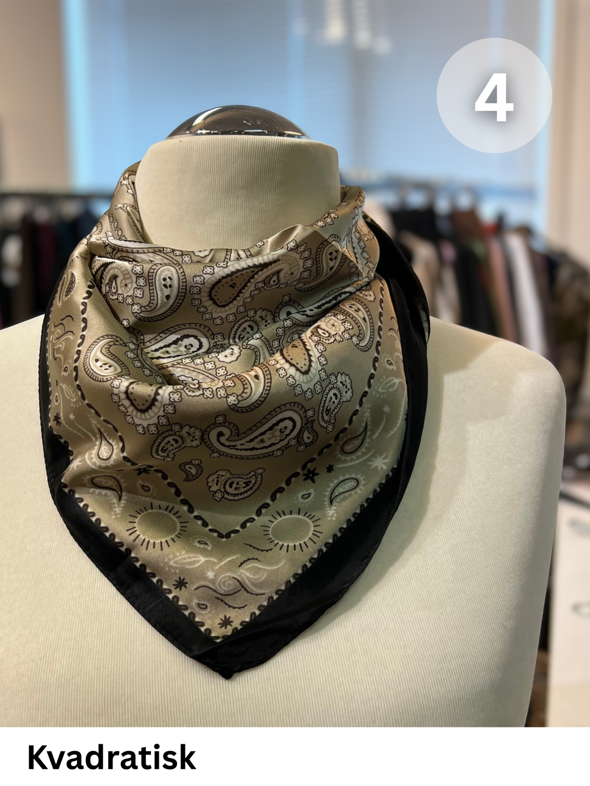 Olivia tørklædet i 100% polyester er en række tørklæder i forskellige designs. De er lavet til at tilføre en smule mere farve og spil til dine outfits.