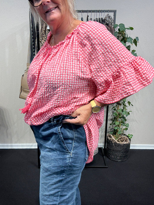Nala jeans elastik i liv og med masser af stræk plussize jeans fra Sigensgaard.dk