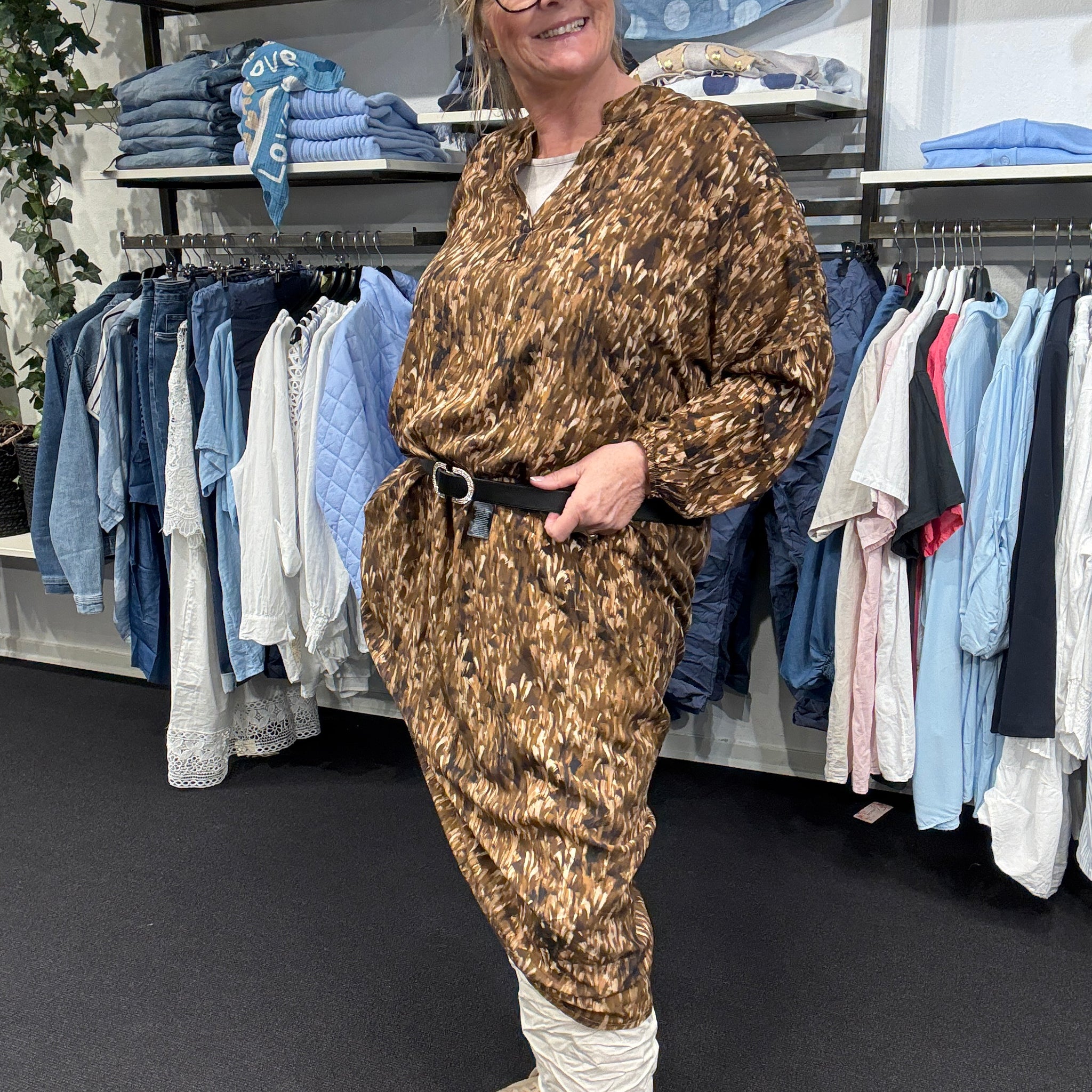 Sigensgaard plussie stine kjole lang 