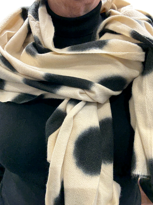 Sinka tørklæde med uld men stadig lækker og blødt som ikke kradser.