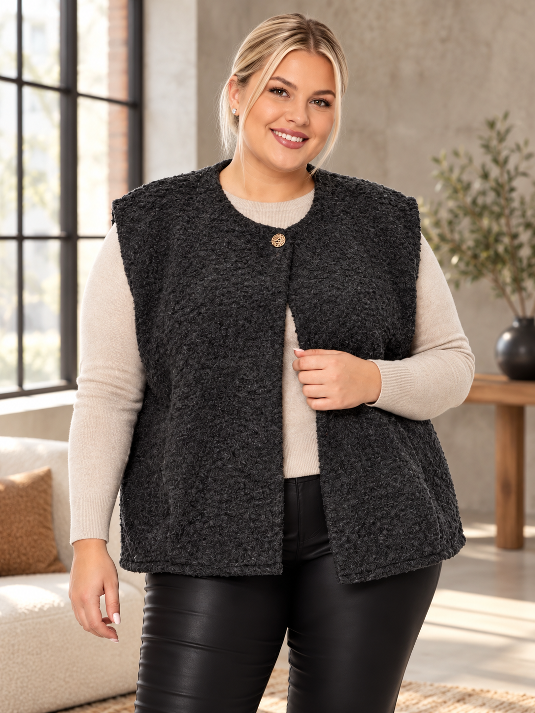 Sigensgaard - Anna Bell plussize vest