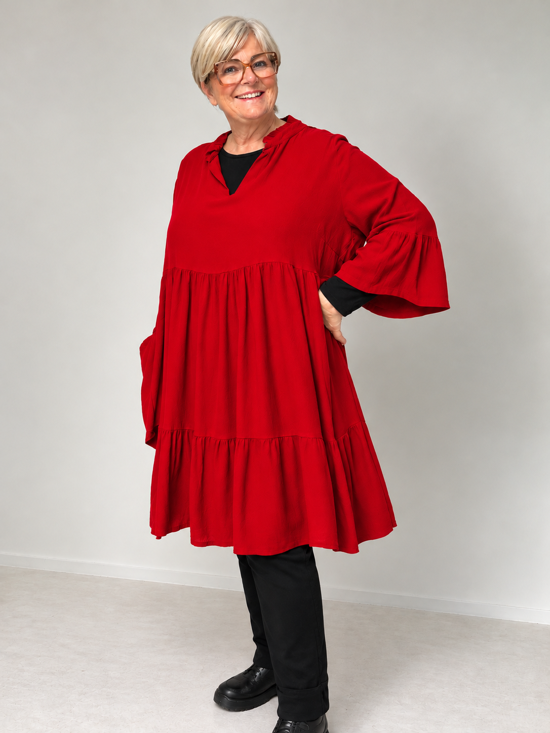 Tanja Plussize Kjole