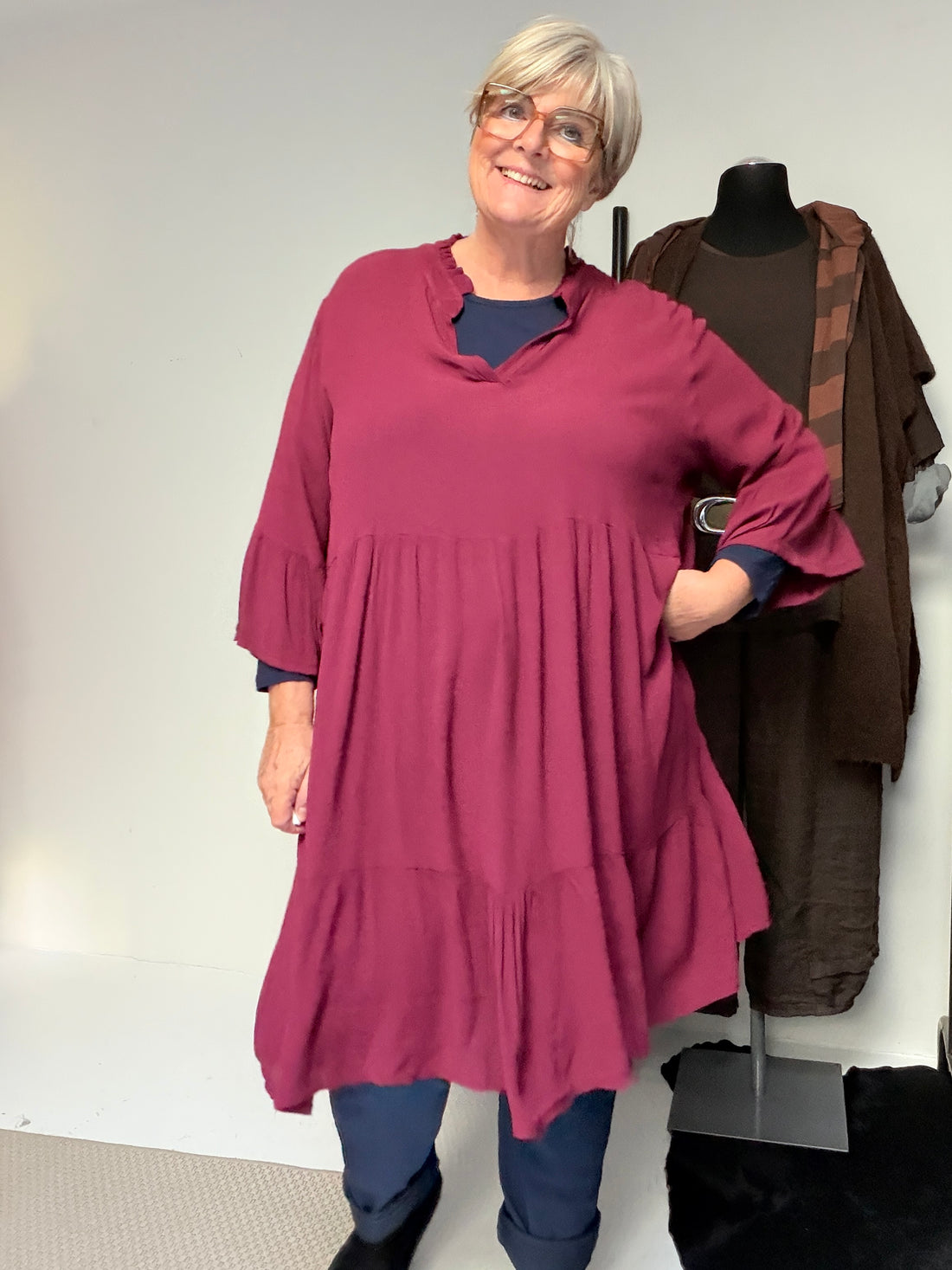 Tanja Plussize Kjole