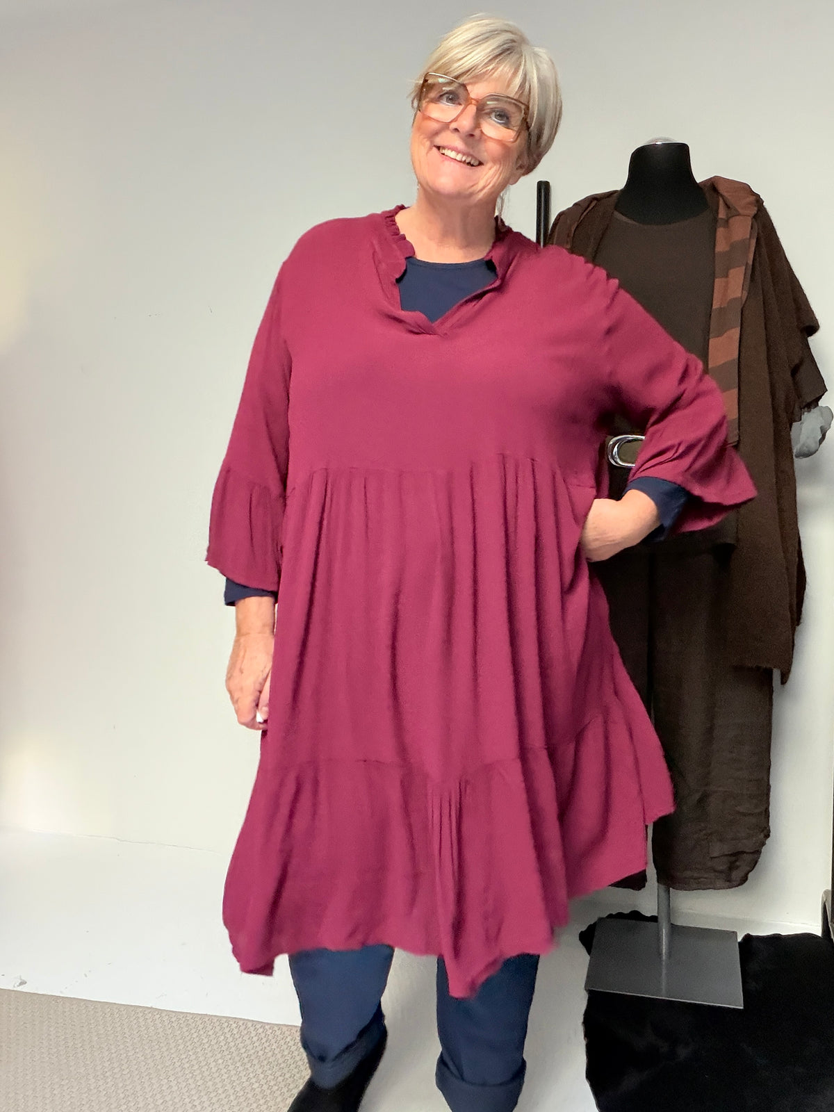 Tanja Plussize Kjole