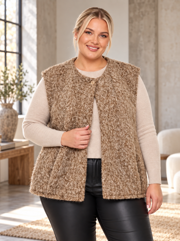 Sigensgaard - Anna Bell plussize vest