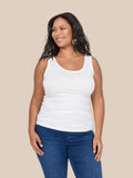 Stella 6 er den basis top der er vores bedste plussize top som er glat og blød