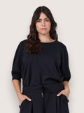Lækker plus size bluse i den smørbløde Sabina kvalitet fra Wasabi. Det er den der passer til de kendte Sabina 2 bukser.