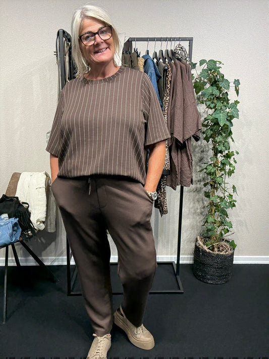 Plussize sweatshirt laena 1 fra Wasabi.