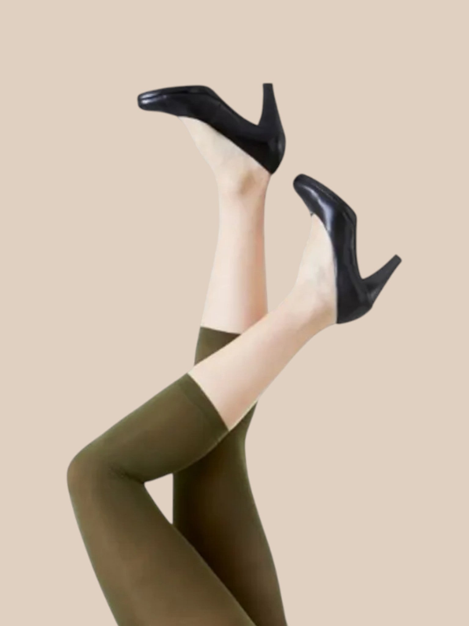 Lækker leggings uden strømpe, den er virkelig behagelig at have på, og perfekt til plus size kvinden.