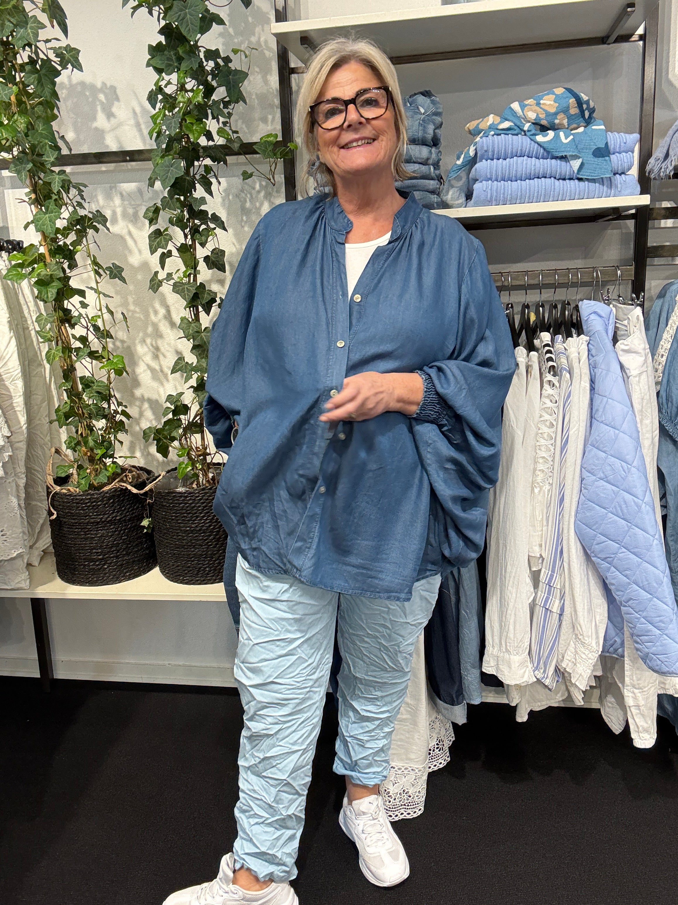 emma jeans bluse i store størrelser