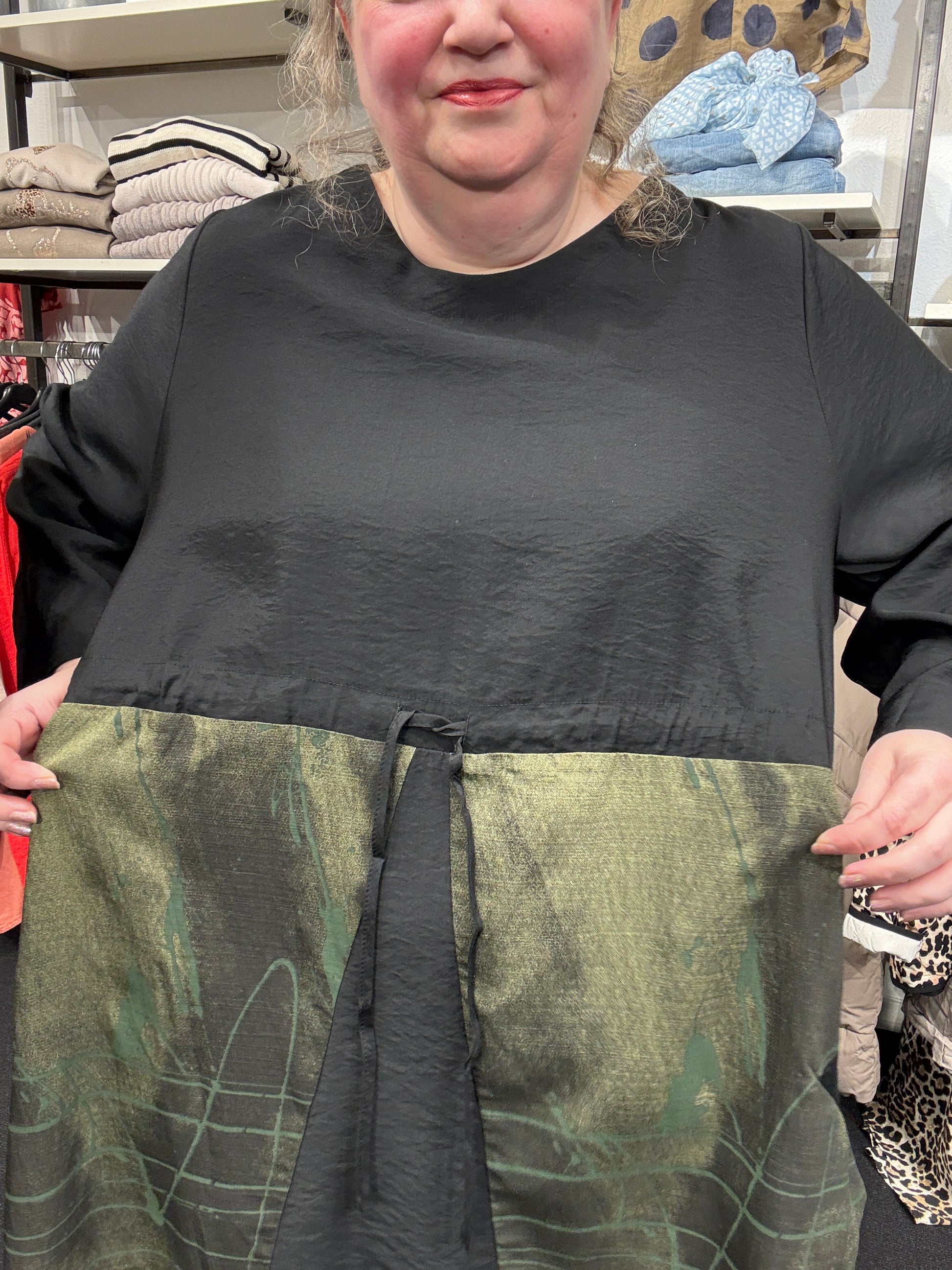 plussize gozzip black klarissa