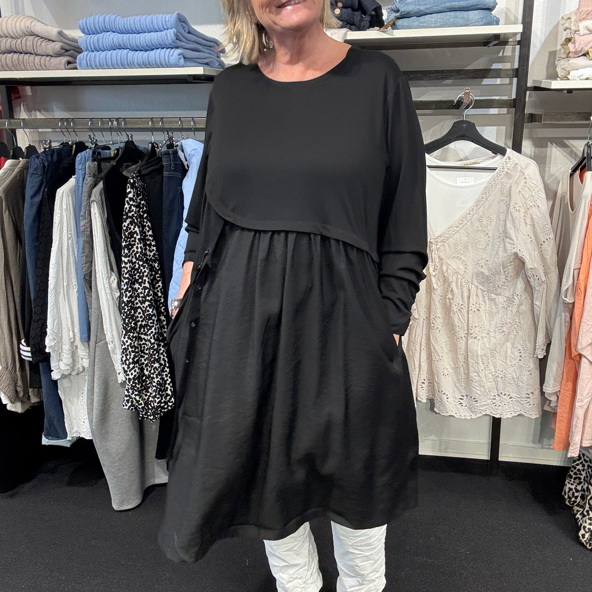 kjole til store piger plusize fra gozzip  hos sigensgaard